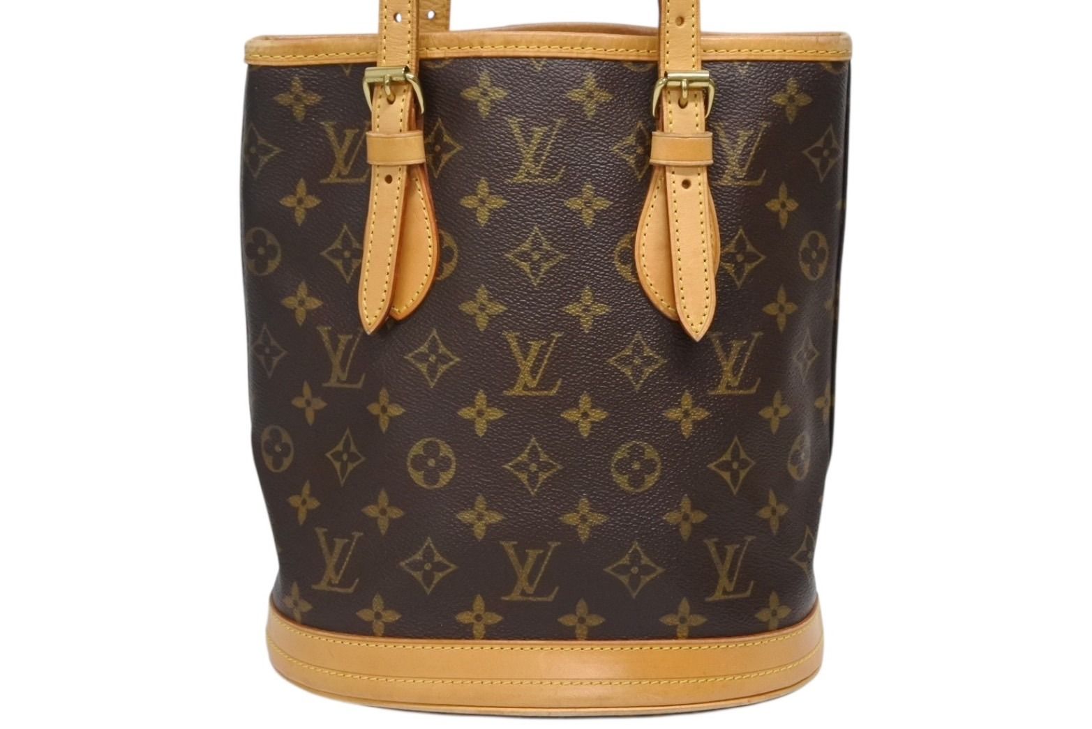LOUIS VUITTON ルイヴィトン プチ バケットPM バケツ型 トートバッグ  