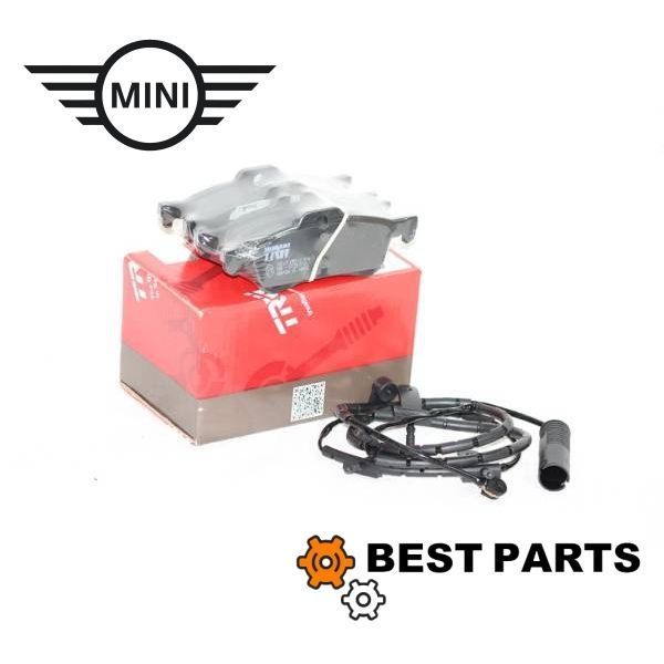 新品 BMW MINI リアブレーキパット センサーセット R50 52 53 TRW