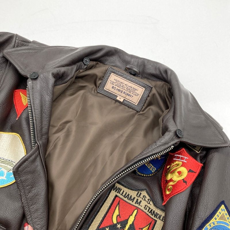 美品　BO MIKE RONNY G-1 フライトジャケット　トップガン　XL BO MIKE RONNY ビーオーマイクロニー G-1フライトジャケット トップ