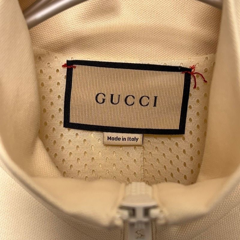 GUCCI グッチ 673297 XJDUZ ロゴデザイントラックブルゾン メンズ