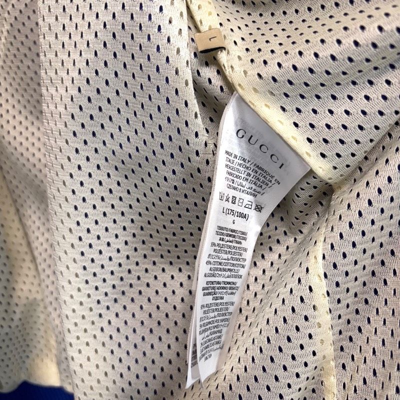 GUCCI グッチ 673297 XJDUZ ロゴデザイントラックブルゾン メンズ