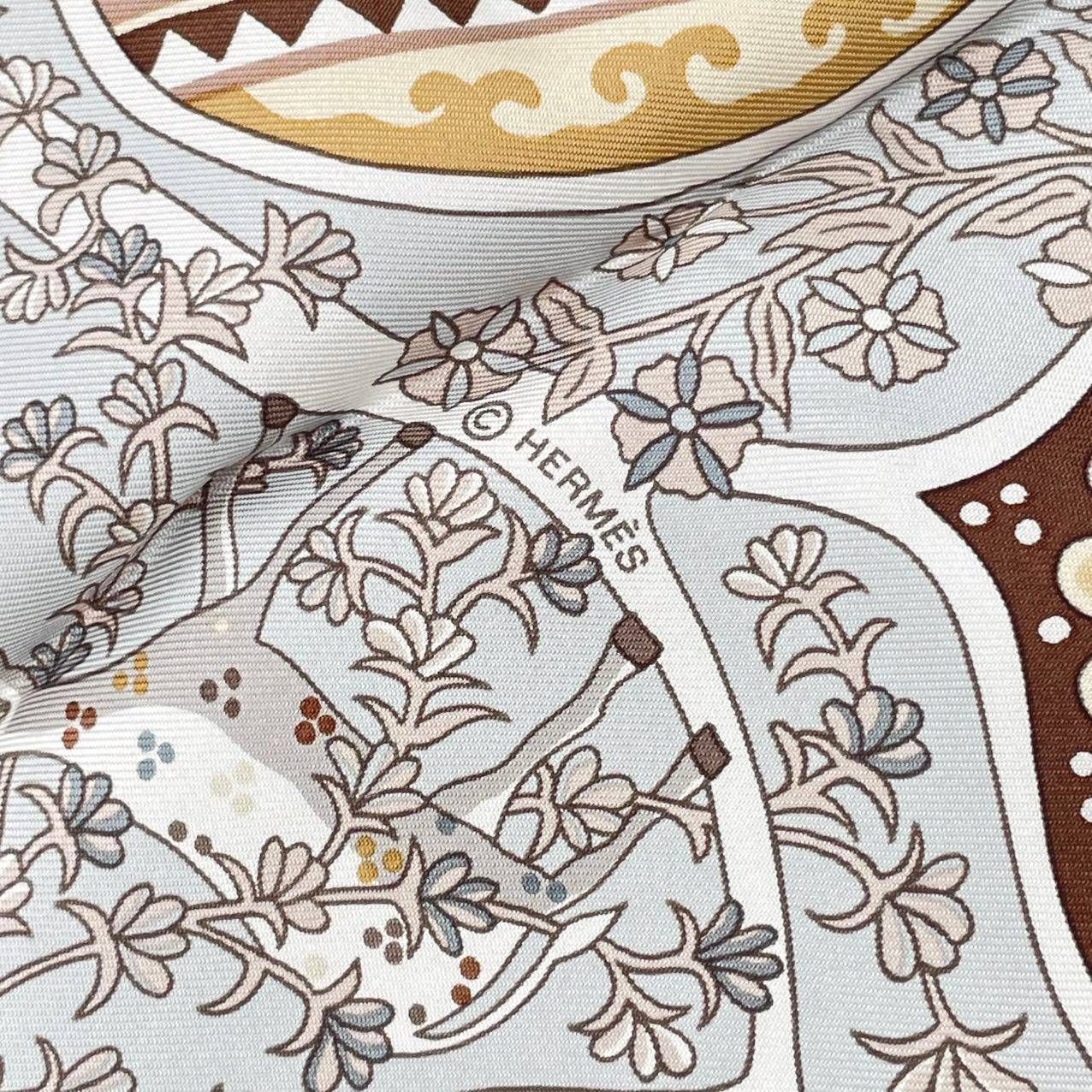 ◇エルメス◇スカーフ/カレ90/生命の木/L'Arbre de Vie/タグ付き 新品同様 HERMES エルメス カレ90 シルク100％ スカーフ L'Arbre de