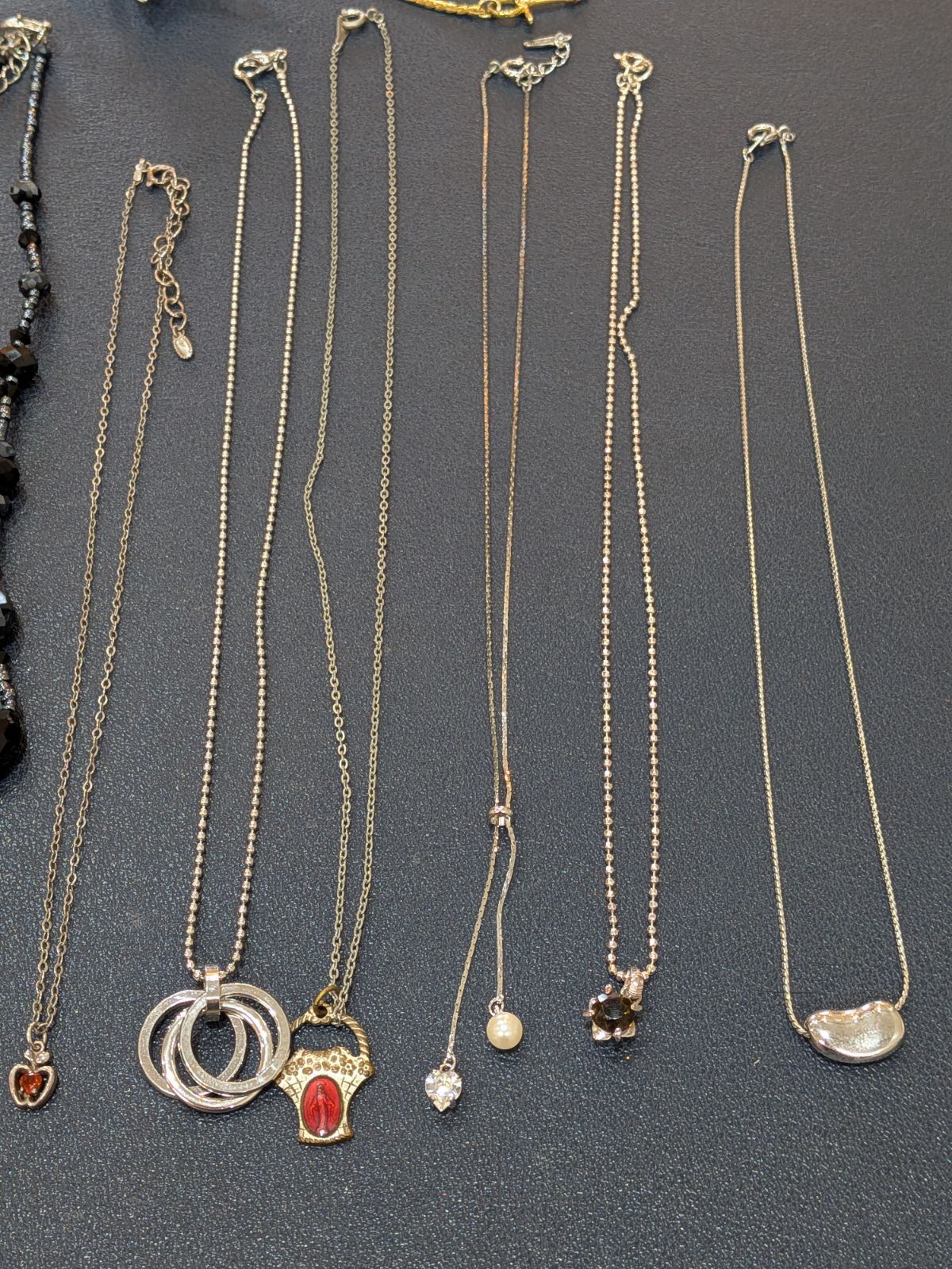 遺品整理まとめて㊽】ジュエリー 20点 SILVER 多数 ネックレス リング