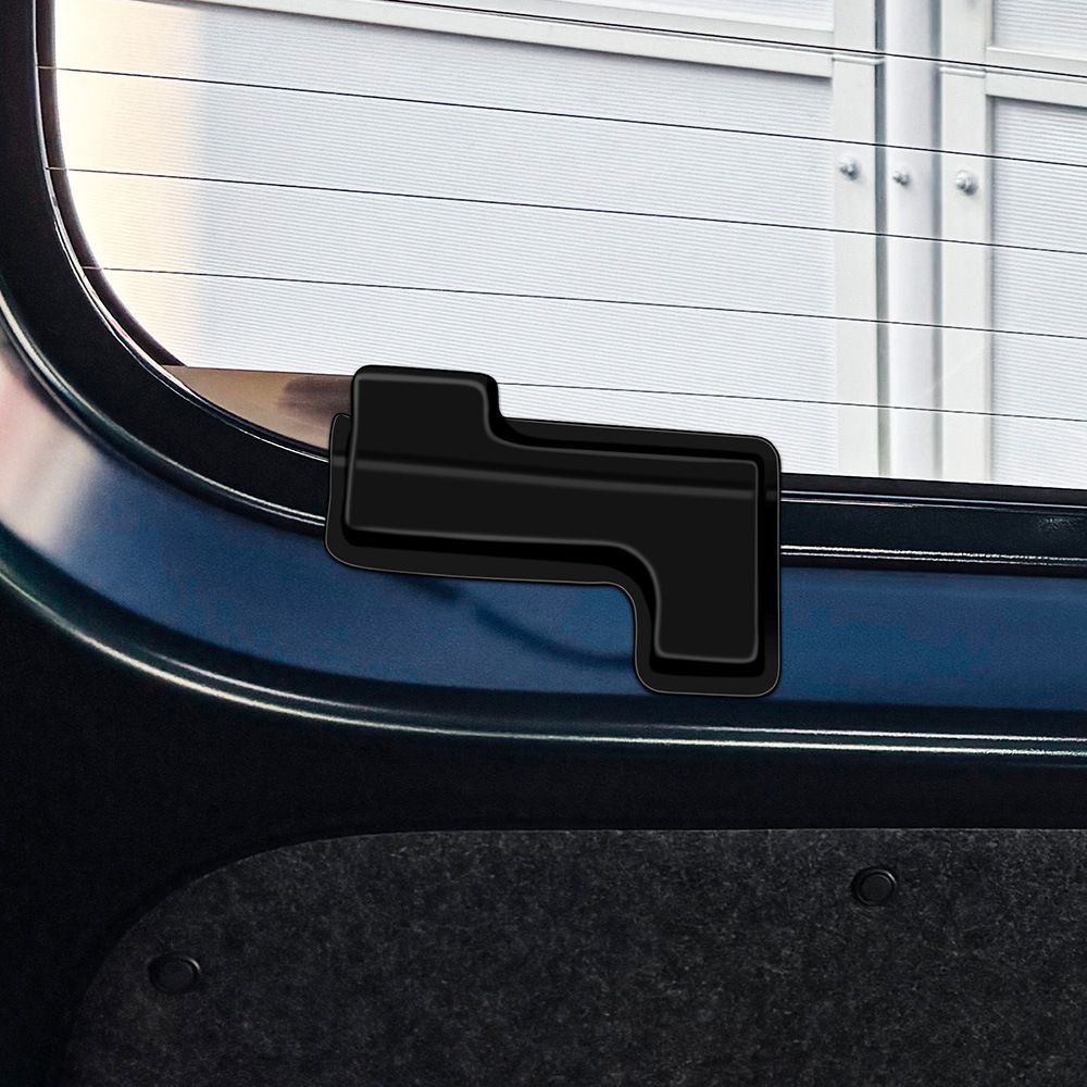 送料無料 21年式 ダイハツ ATRAI HIJET CARGO 対応 アンテナカバー 保護カバー トヨタ PIXIS VAN 対応 マットブラック 傷防止 簡単装着 外装アクセサリー