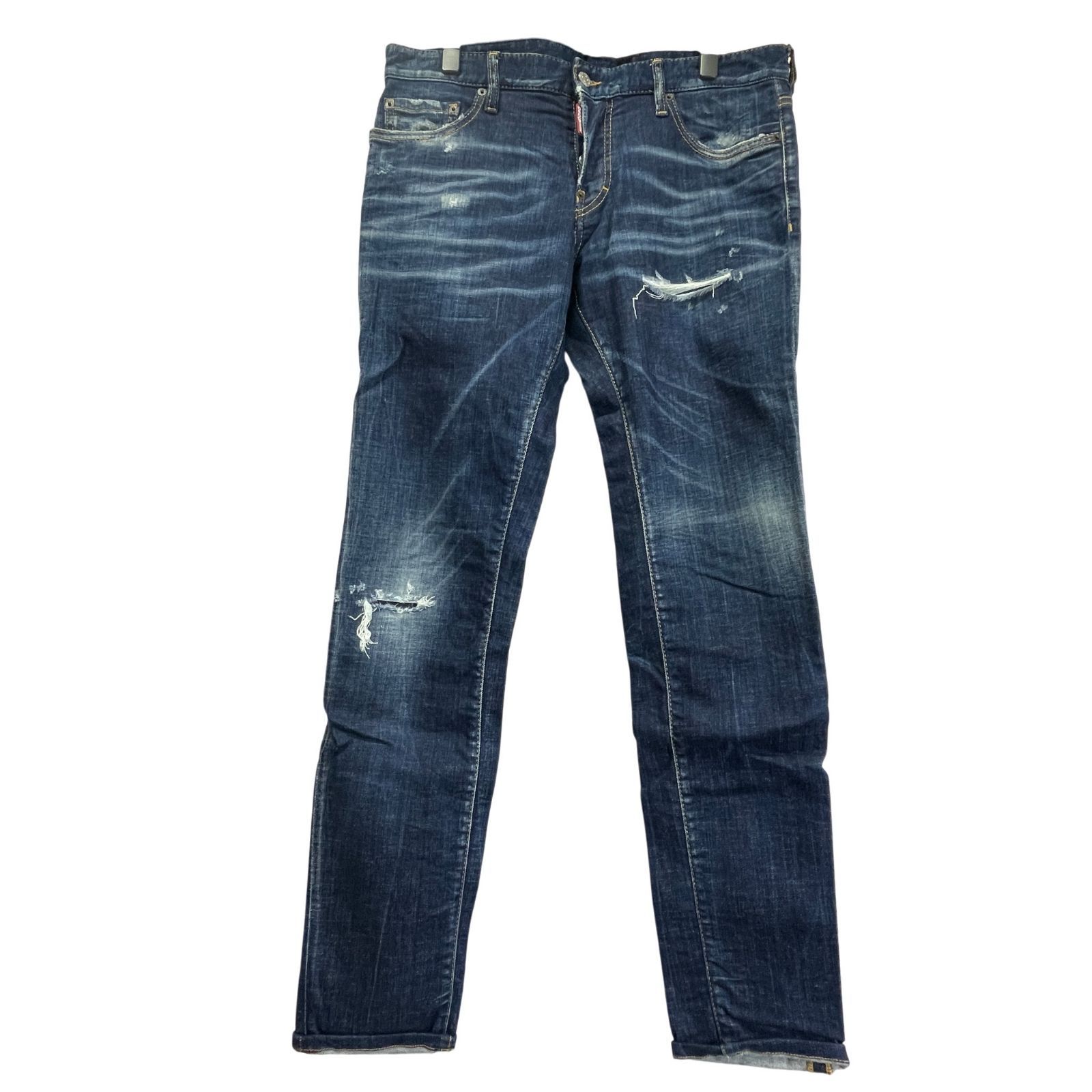 DSQUARED2 ディースクエアード S74LB1152 50 ダメージ加工スリム 