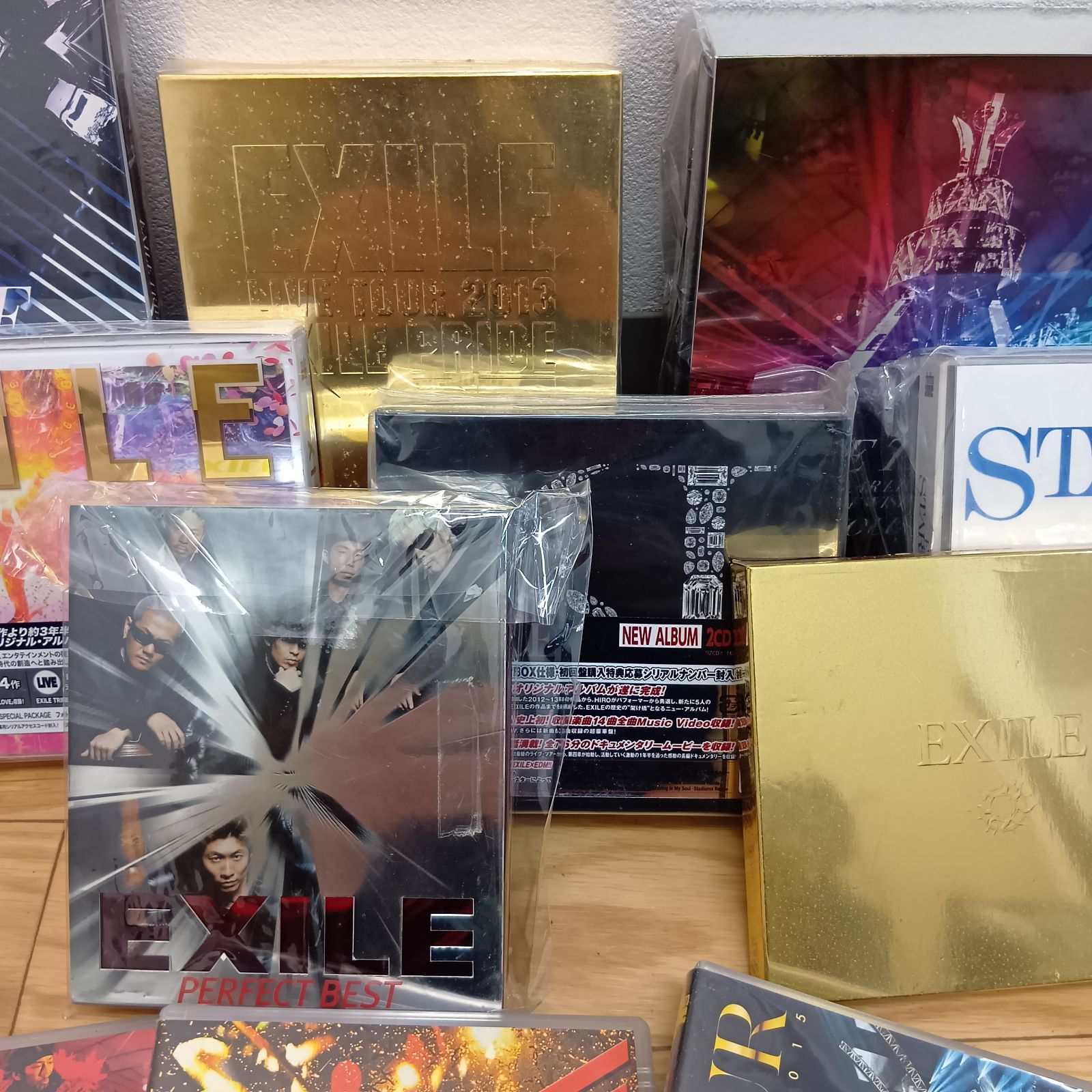 EXILE エグザイル DVD CD ライブDVD まとめ売り 14点セット - メルカリ