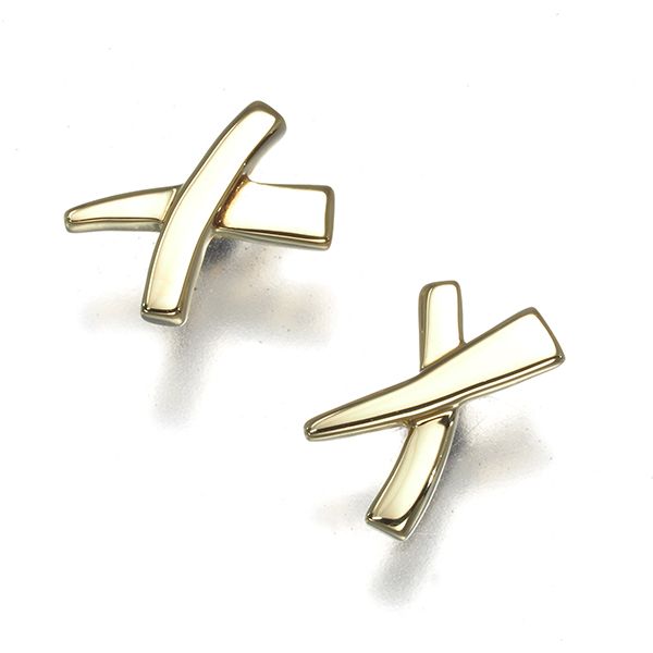 ティファニー ピアス グラフィティX キス K18YG #184414 - メルカリ