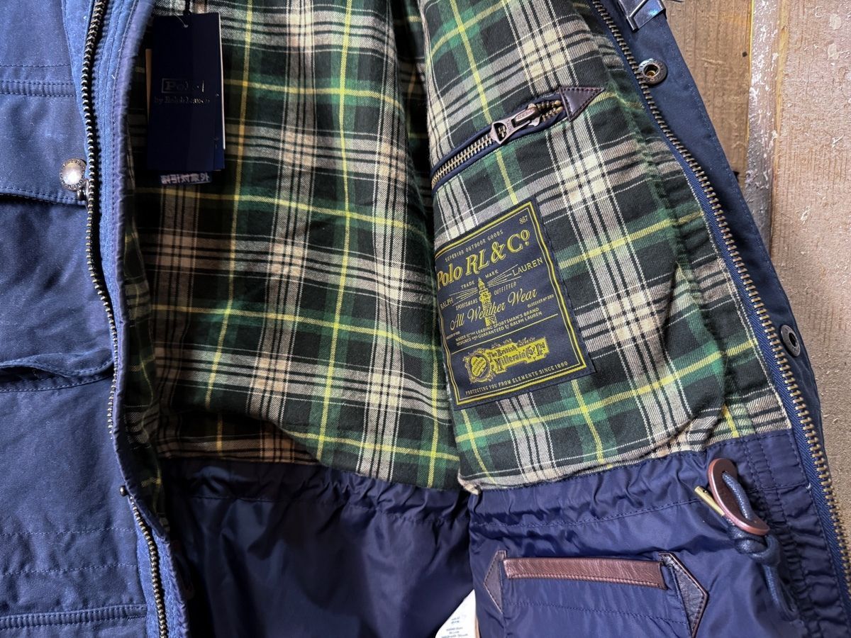 Polo Ralph Lauren(ラルフローレン)：オイルドクロス ジャケット