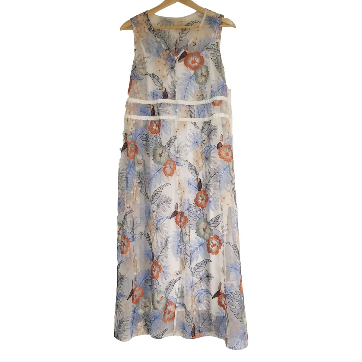 GRACE CONTINENTAL 花柄ワンピース サイズ36 GRACE CONTINENTAL 花柄ワンピース サイズ36