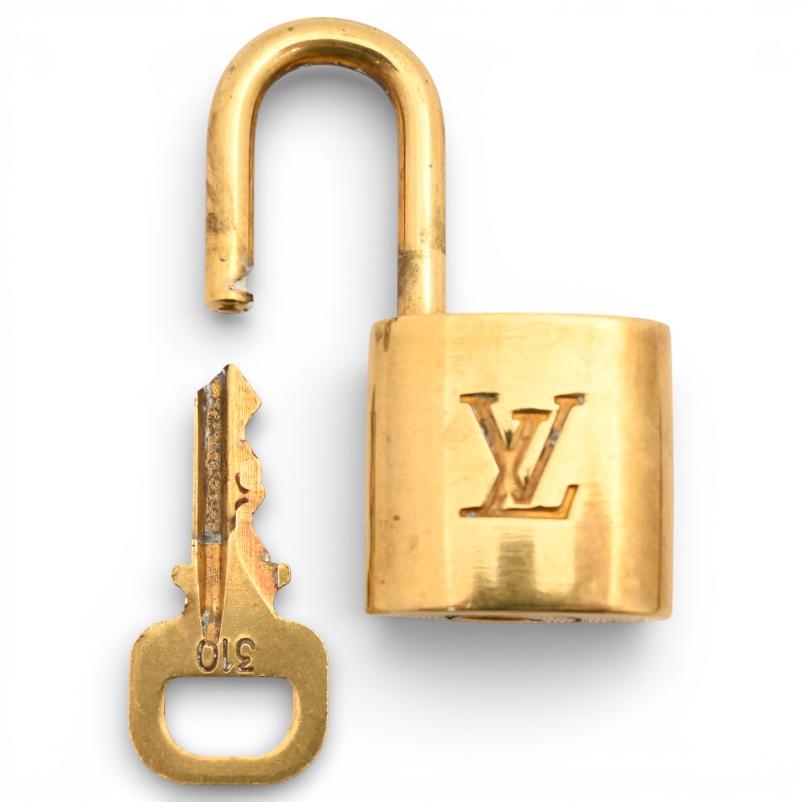 ルイヴィトン カデナ 10点セット パドロック 南京錠 鍵付き Bランク