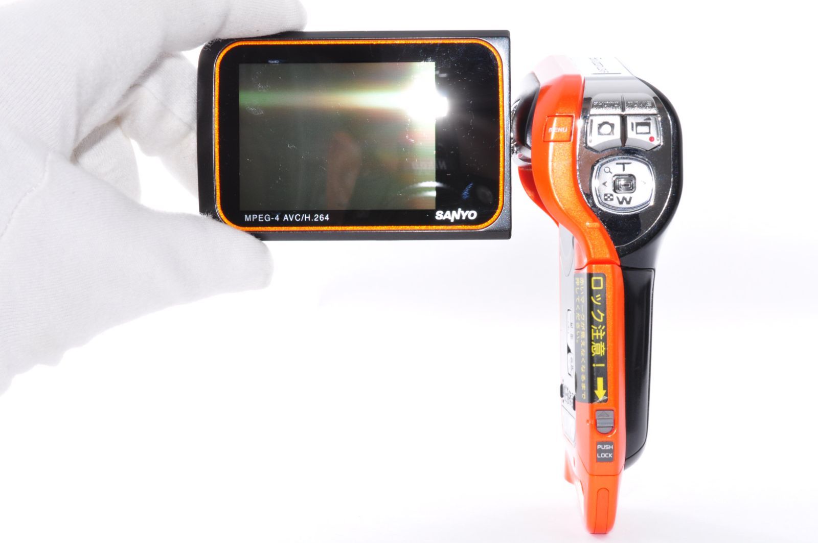 SANYO DMX-CA8 DIGITAL Camera オレンジ デジカメ デジタルカメラ