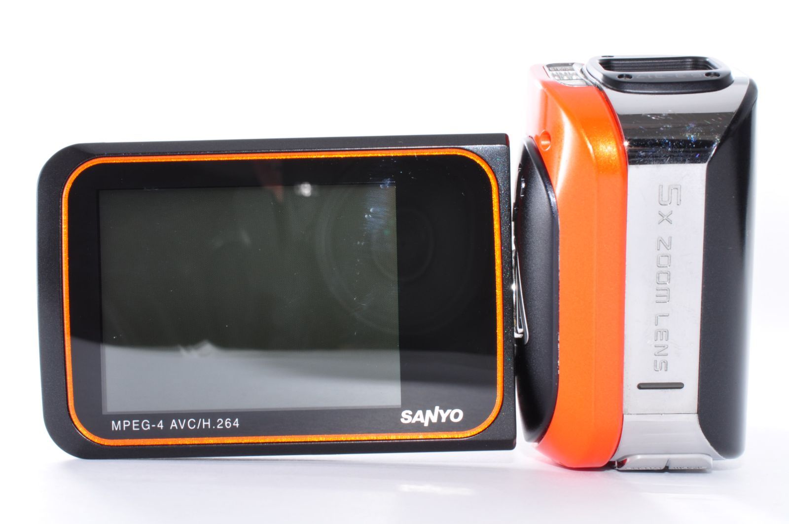 デジカメ　サンヨー SANYO DMX-CA8 DIGITAL Camera オレンジ デジカメ デジタルカメラ