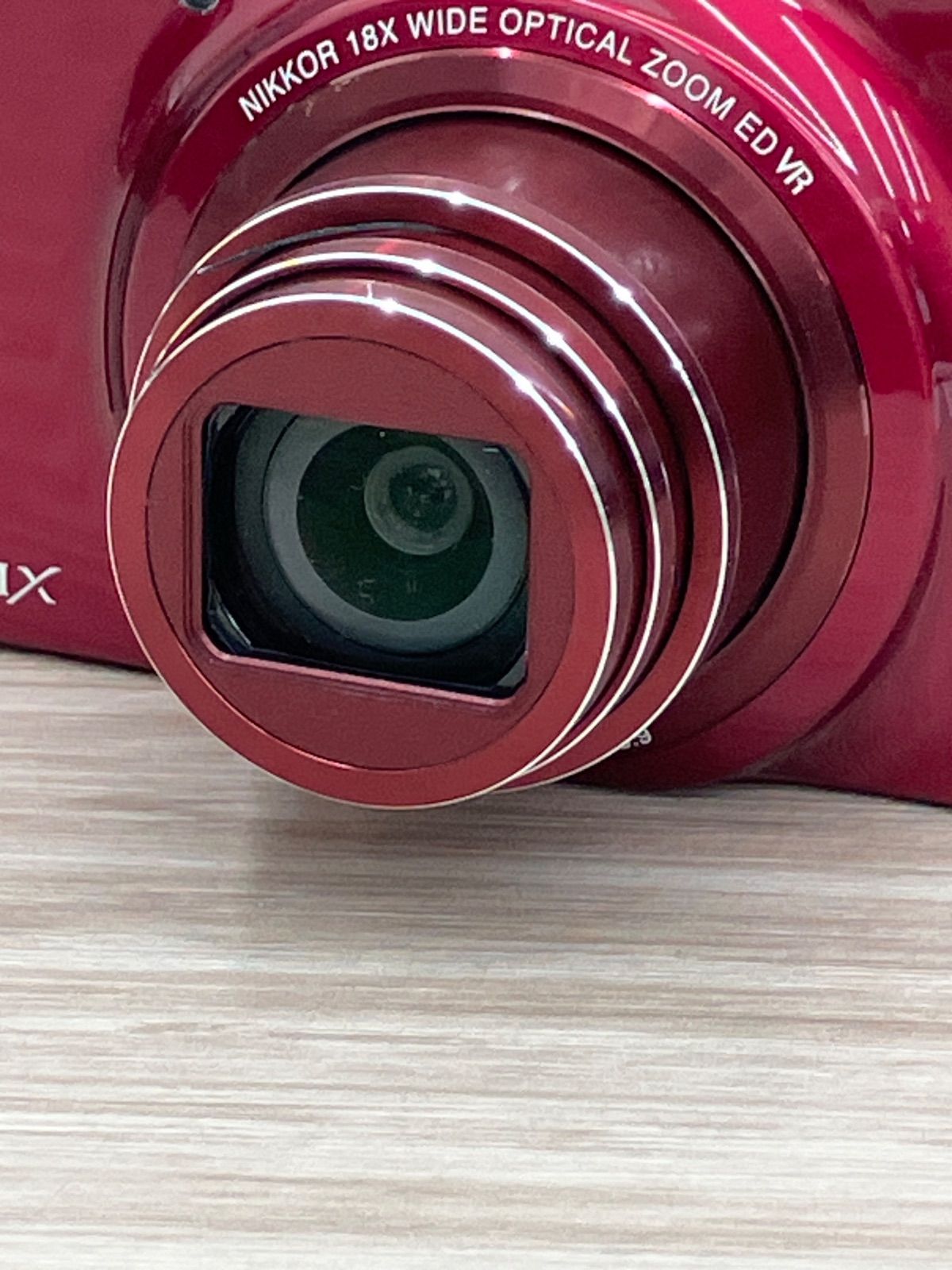 Nikon COOLPIX s9300 ニコン レッド 動作確認済み - メルカリ