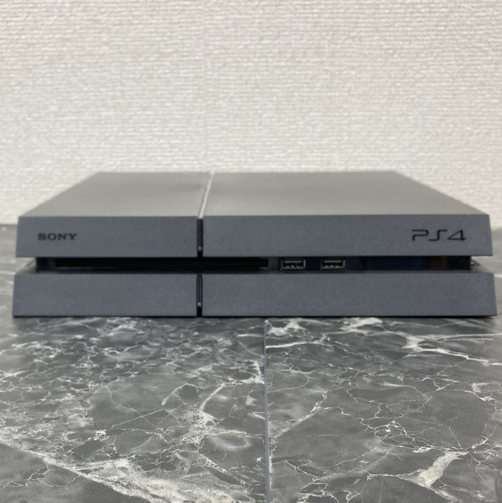  25 プレイステーション4本体 ジェットブラック 500 GB 箱ダメージ有 シリアルNo 0339056 本体 プレイステーション4(PS4)