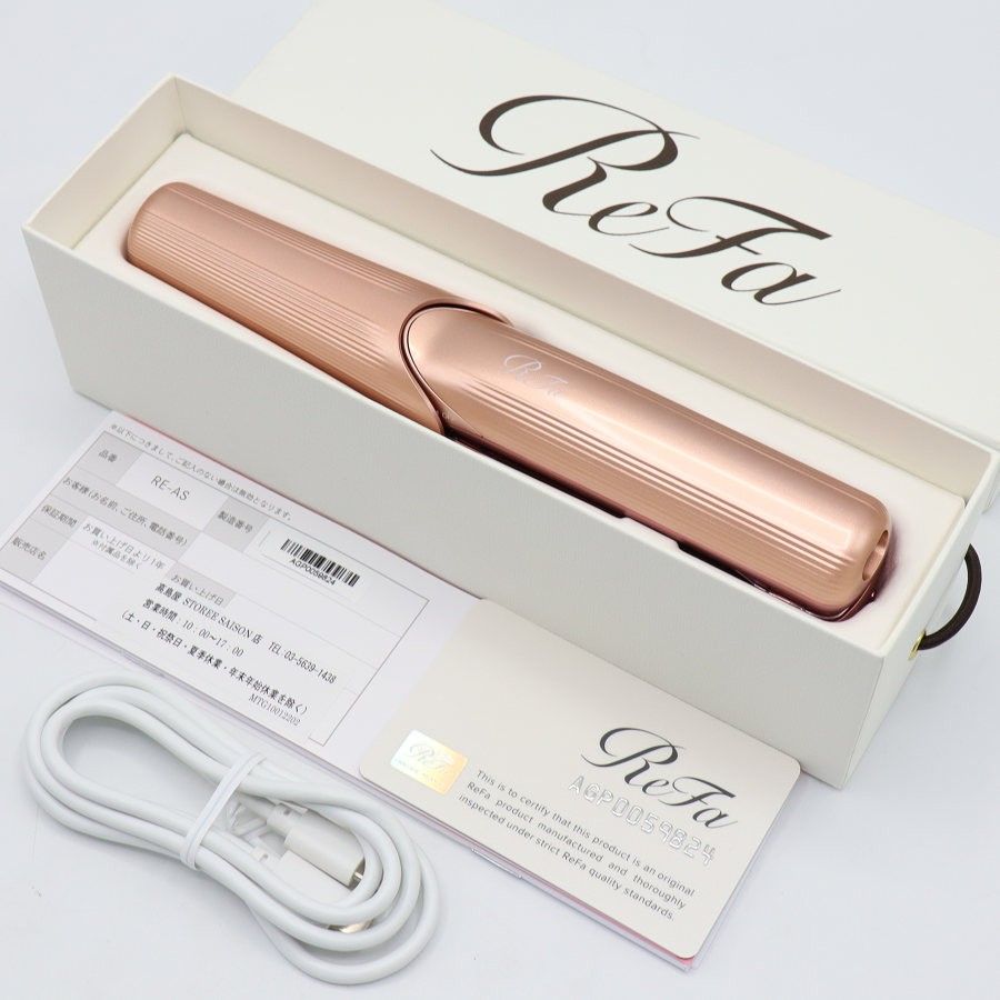 MTG ReFa FINGER IRON ST RE-AS-05A ピンク リファフィンガーアイロン