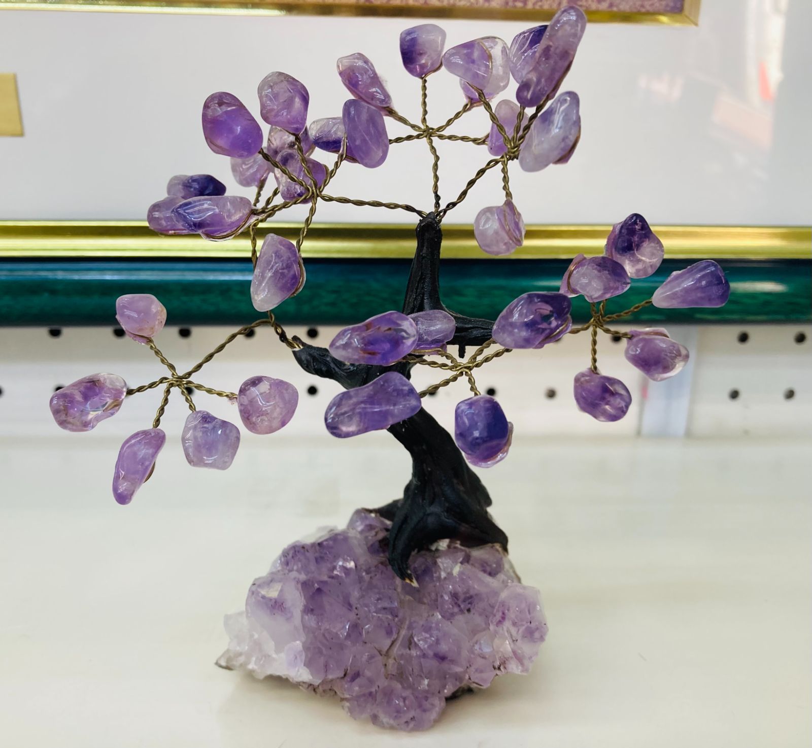 金のなる木 天然アメジスト形AAA級クラスタークリスタルツリー
