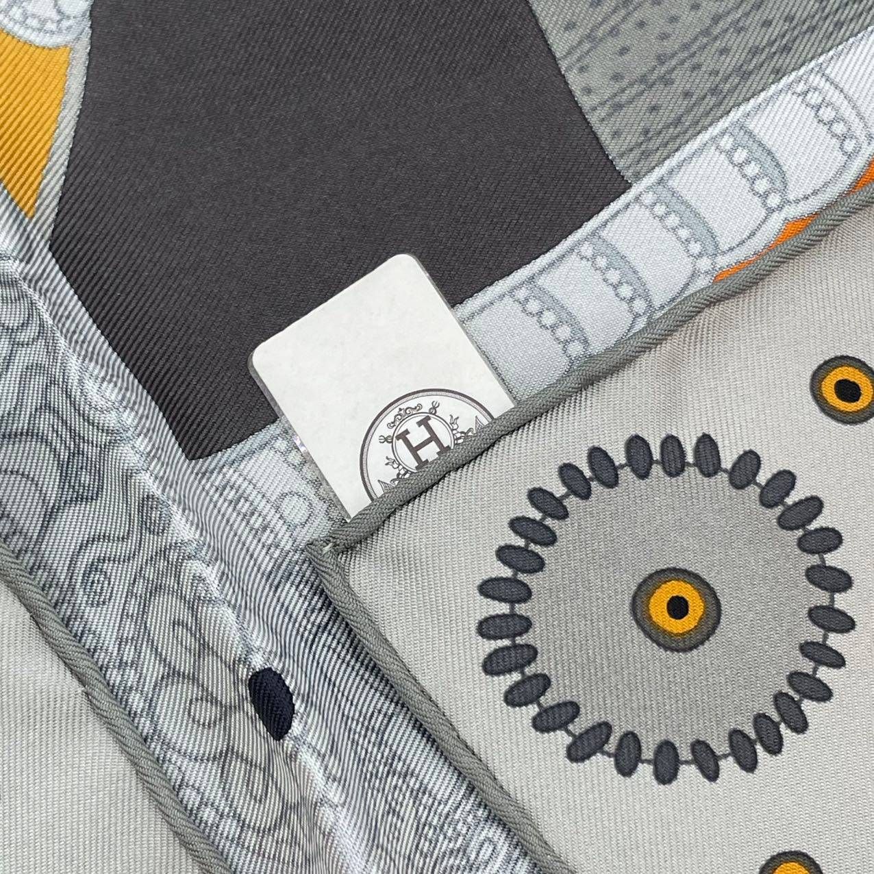 新品同様 HERMES エルメス カレ 90 シルク100％ スカーフ SELLE DE