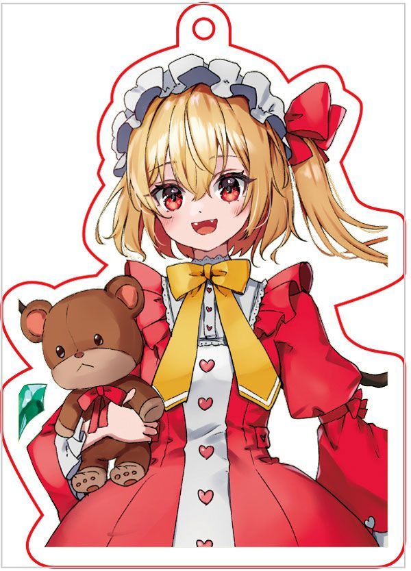 東方project「フランドールスカーレット12-5」アクリルキーホルダー