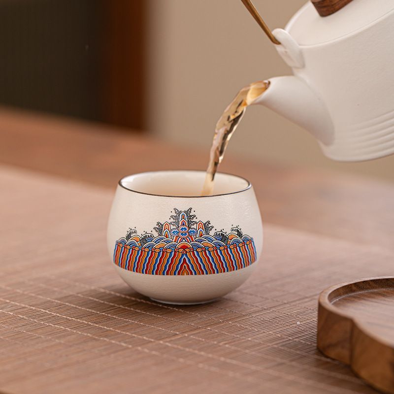 新品・未使用】陶器灰皿/家庭用/オフィス用/名入れ灰皿/高級/高級茶