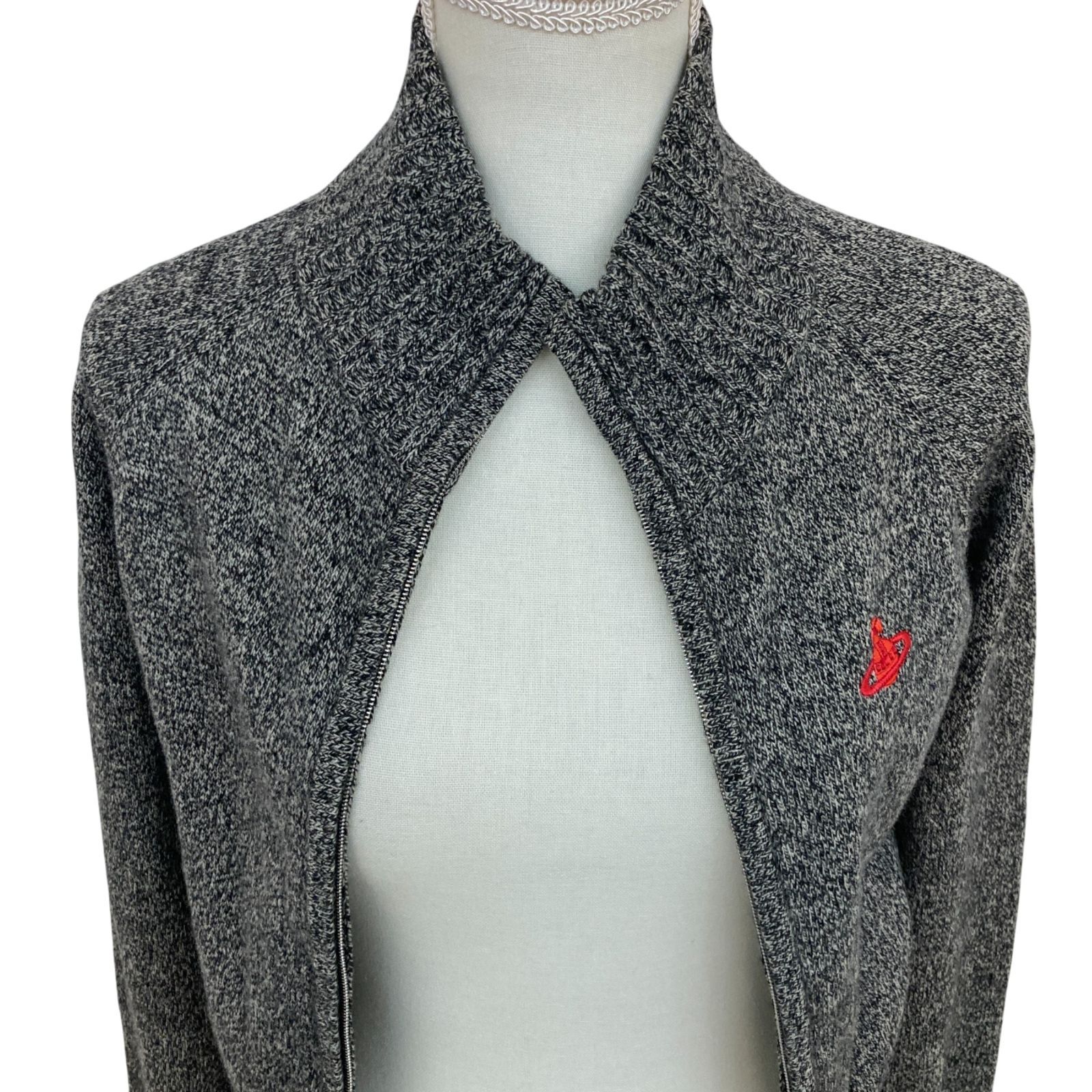 訳あり vivienne Westwood ヴィヴィアンウエストウッド 黒 白 長袖