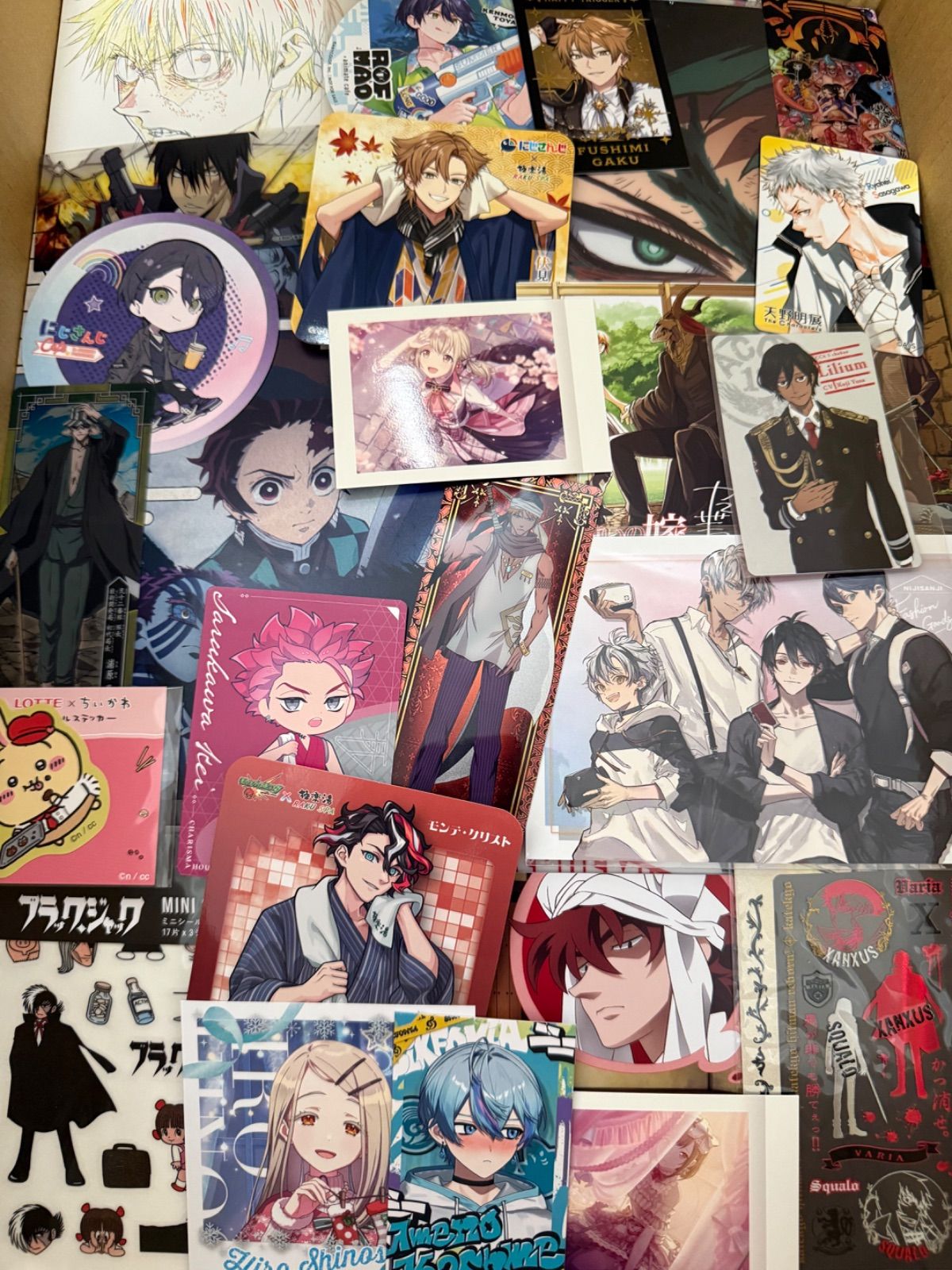 紙類 アニメ ゲーム まとめ売り 大量 コースター ポストカード