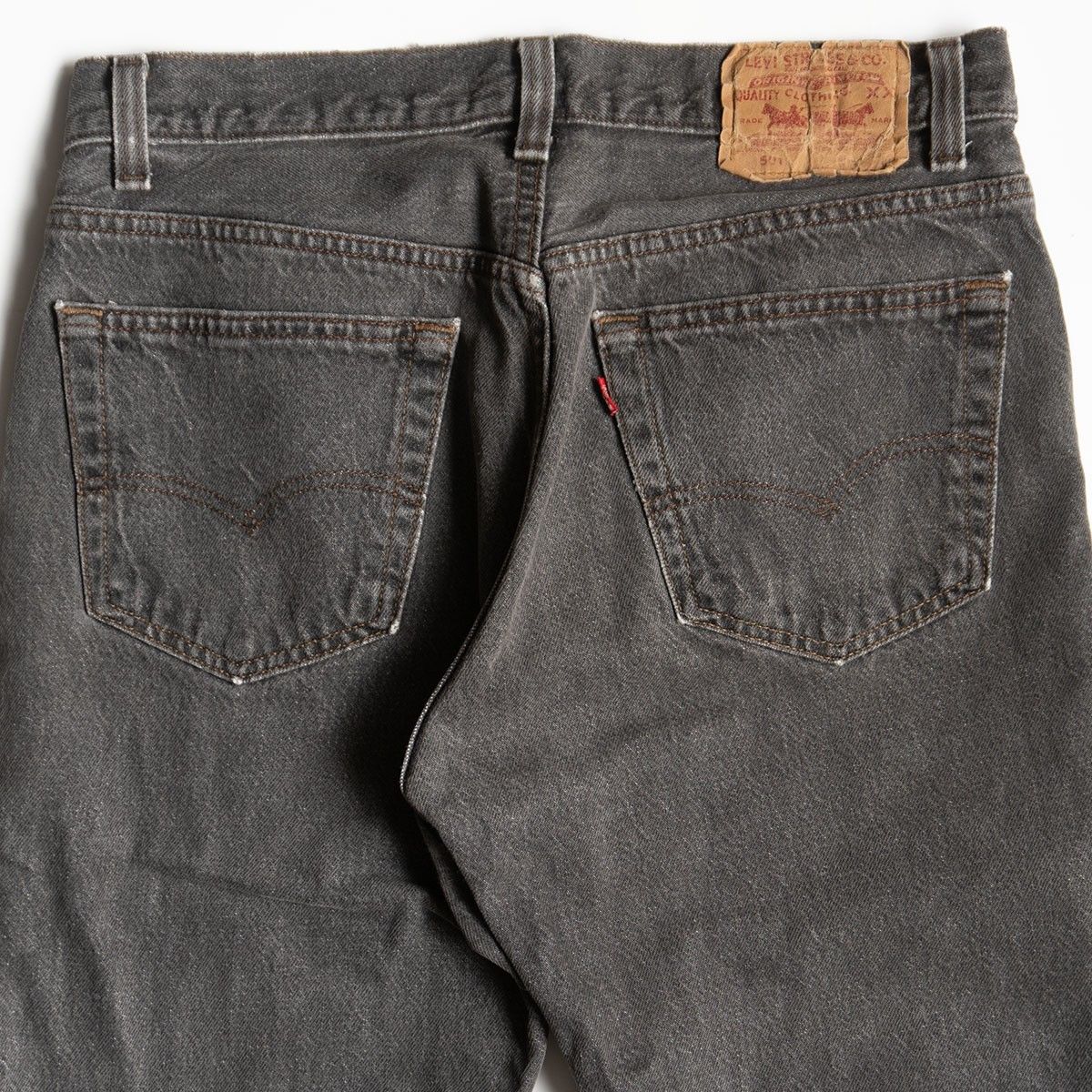 先染め/ゴールデンサイズ】 LEVI'S 【80s/501 ブラックデニム デニム