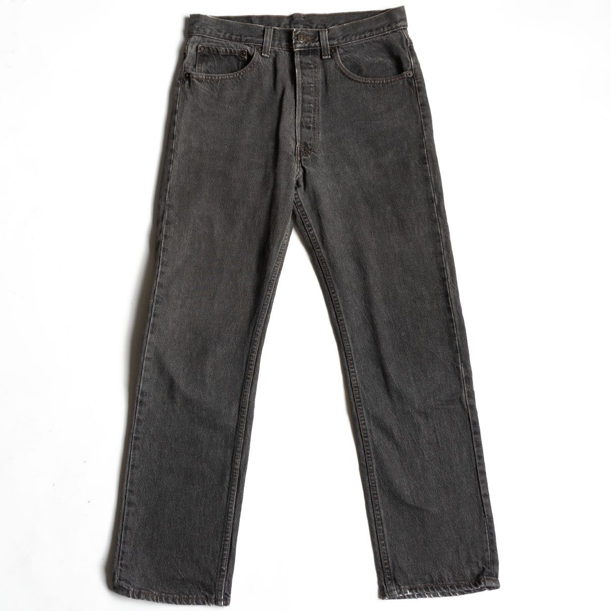 レア物　ゴールデンサイズ　80s Levi's 501 デニム W32 L33 先染め/ゴールデンサイズ】 LEVI'S 【80s/501 ブラックデニム デニム