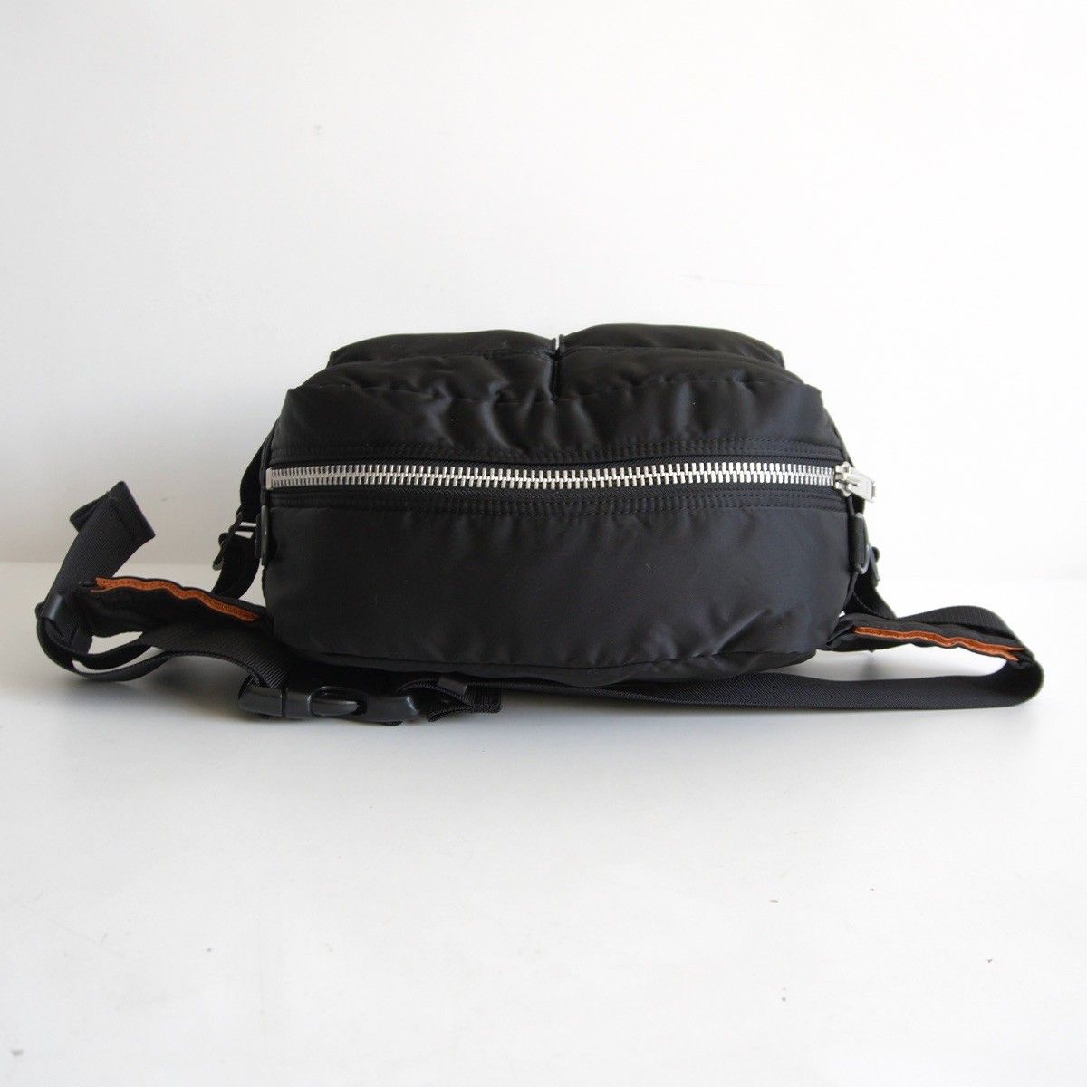 美品】PORTER 【タンカー ナイロン ウエストバッグ】ポーター ブラック