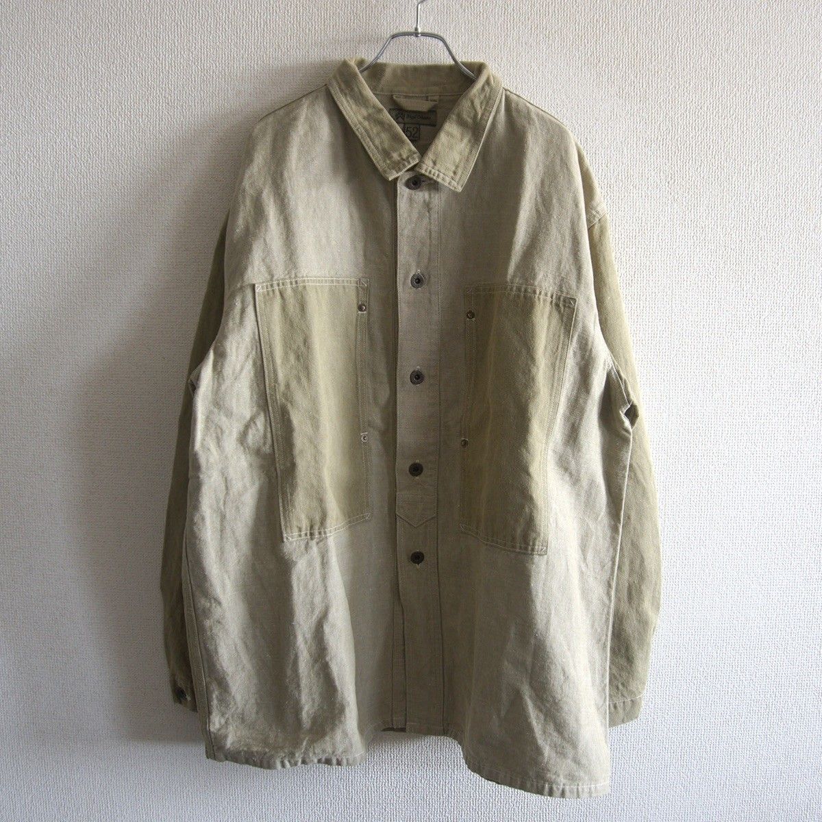 サイズ52】 NIGEL CABOURN 【UTILITY JACKET COTTON LINEN DENIM 