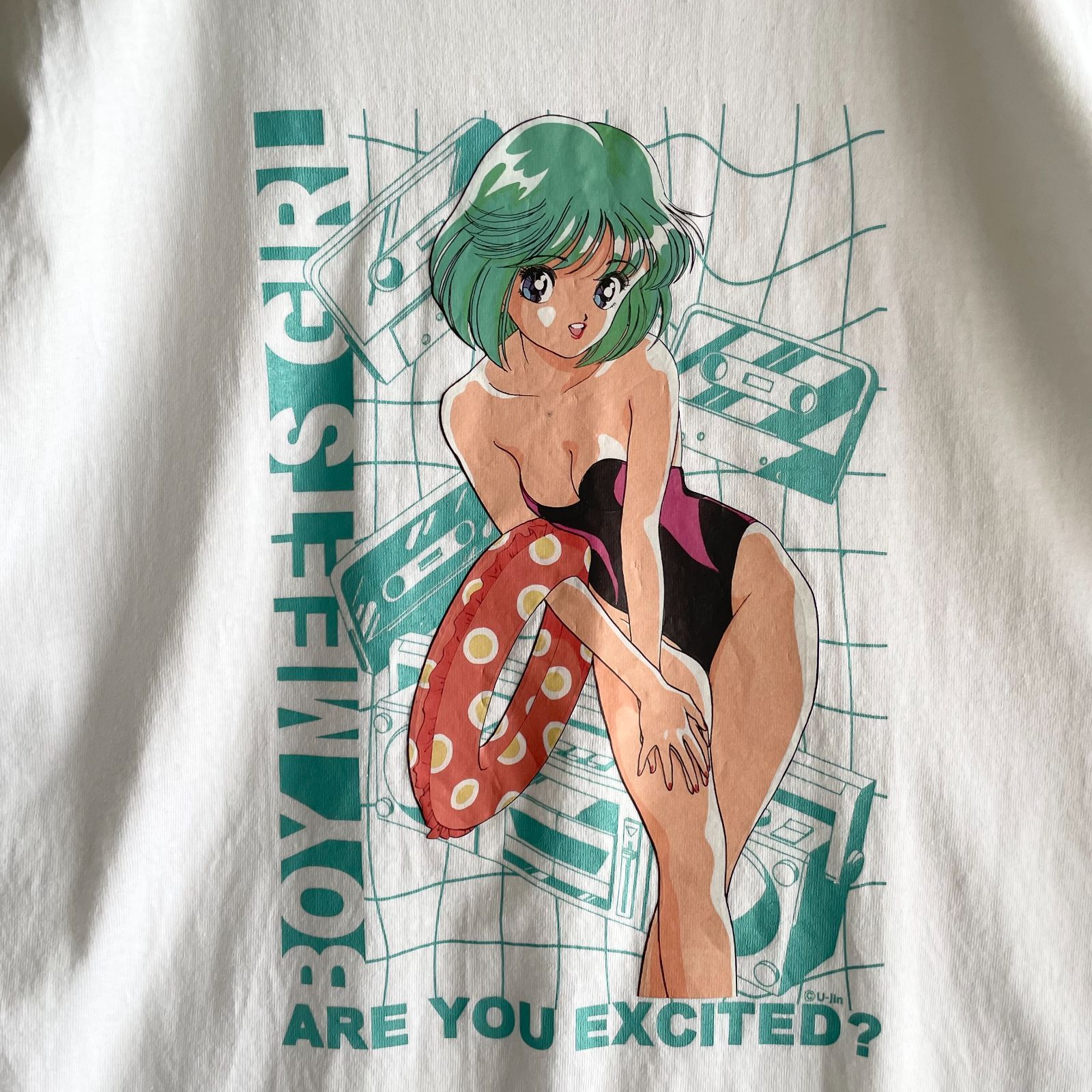 完売/希少】アキバ感電デンキ size/L 遊人 -U-JIN GIRLS- 90s