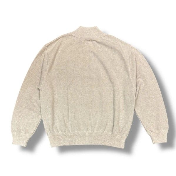 未使用 crepuscule 24AW Light Moss Stitch Half-Zip P/O ライトモス 