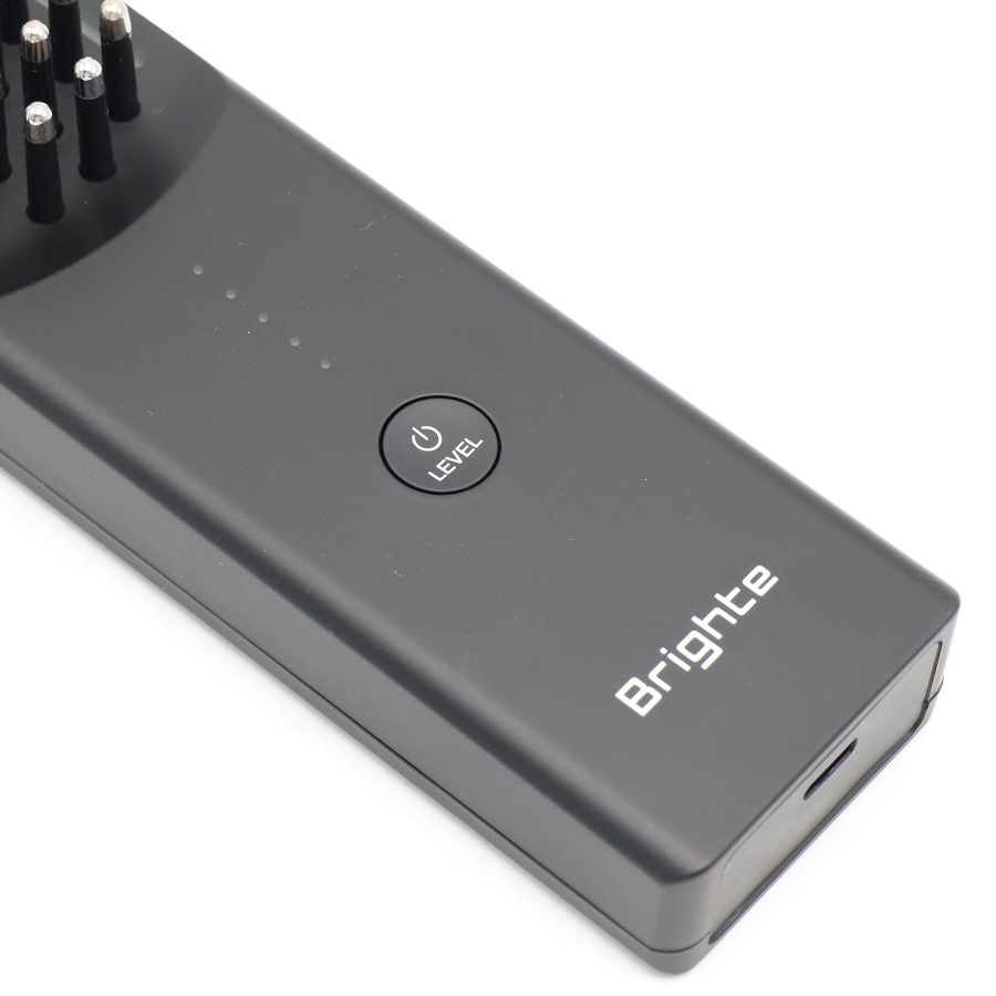 美品】Brighte ELEKI BRUSH BRT-FS145 ブラック 美顔器 EMS フェイス