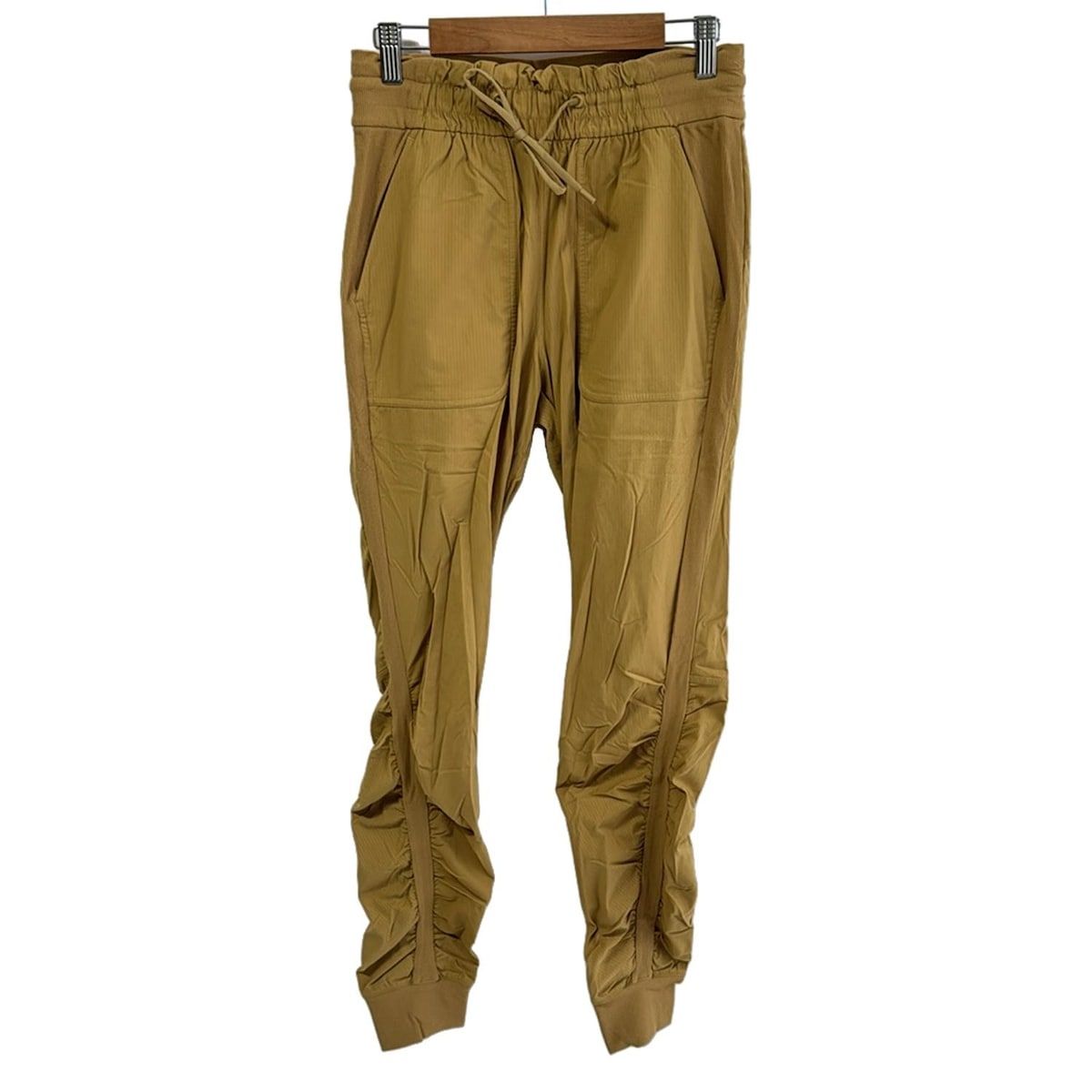 ルルレモンサイズ4スタジオパンツ lululemon(ルルレモン) パンツ サイズ4 XL レディース美品 - ダーク