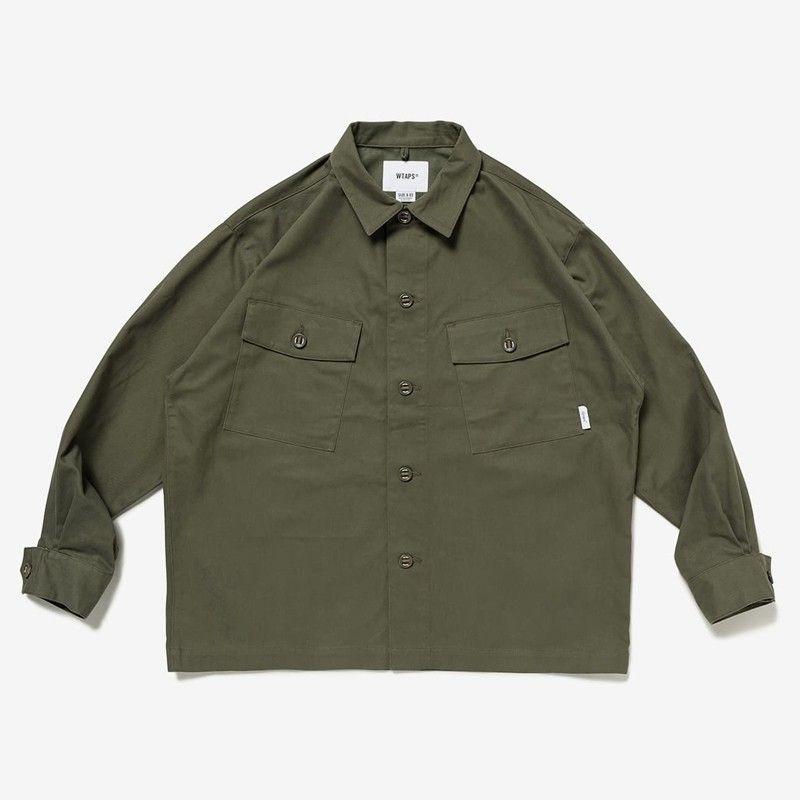新品 WTAPS CBW LS COTTON.TWILL BDU シャツ WTAPS CBW LS COTTON TWILL 長袖シャツ 232BRDT-SHM01 - メルカリ