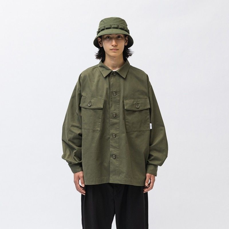 WTAPS CBW LS COTTON TWILL 長袖シャツ 232BRDT-SHM01 - メルカリ