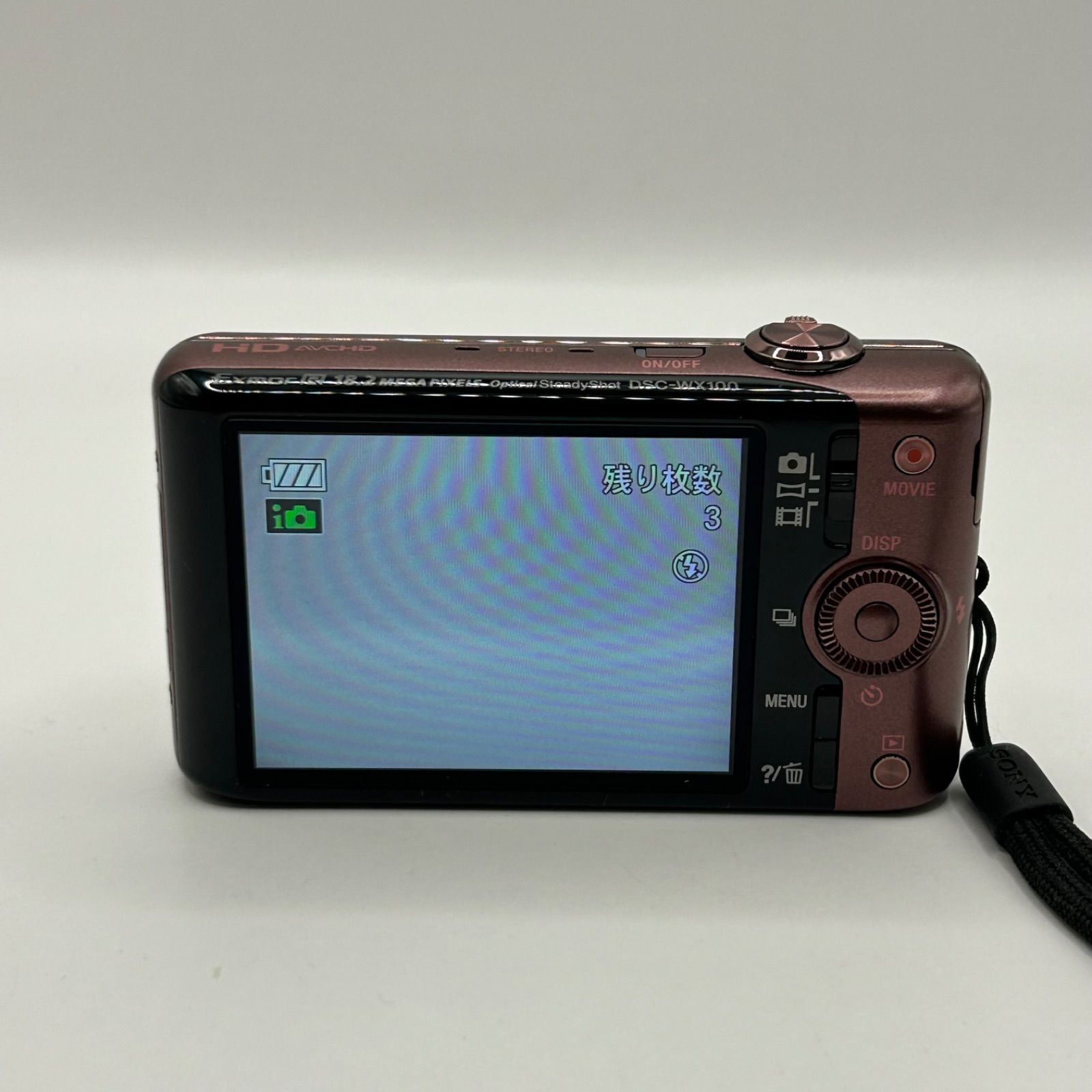 SONY Cyber-shot DSC-WX100 ブラウン デジカメ - メルカリ