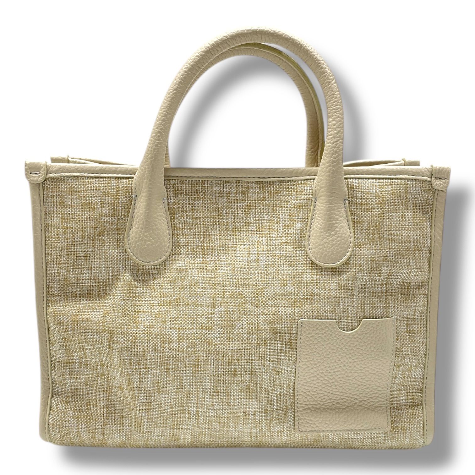 NapA ナパ BUDDY. RUFFIA BAG MEDIUM キャンバスバッグ トートバッグ 