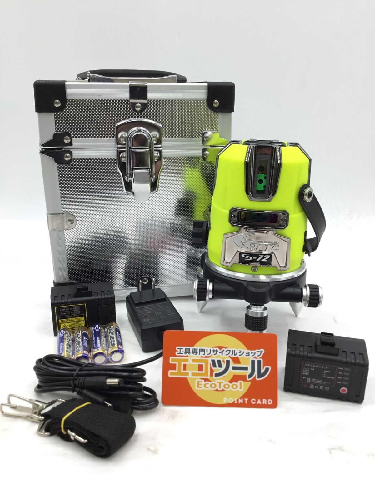 品 LTC テクノ S 72 Jr グリーンレーザー墨出し器 IT_1 HMHS 半田 M 04