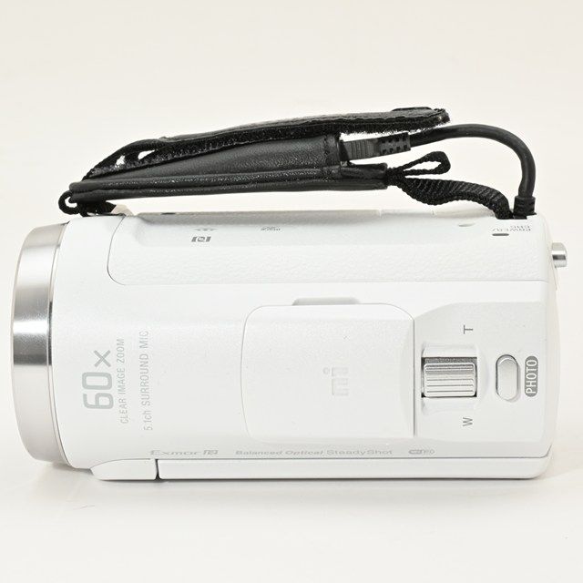 並品＞ SONY Handycam HDR-CX675 ホワイト｜32GB内蔵｜光学30倍ズーム