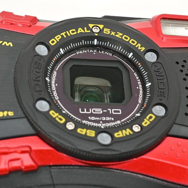 PENTAX WG-10 レッド コンパクトデジタルカメラ PENTAX WG-10 レッド