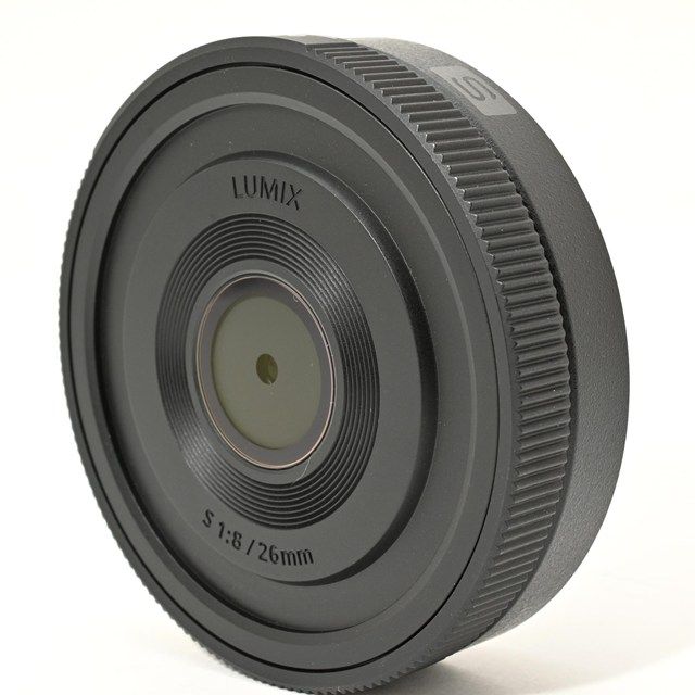 良品＞ Panasonic LUMIX S 26mm F8｜単焦点パンケーキレンズ｜フル