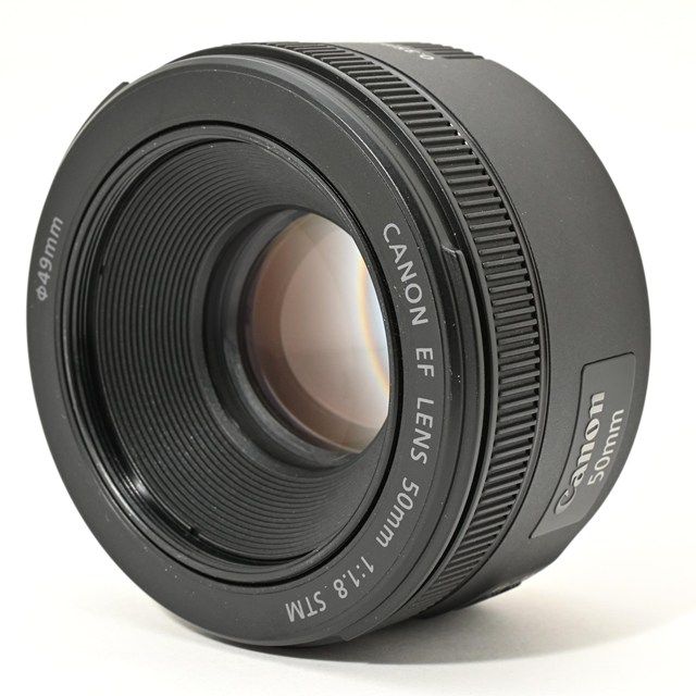 良品＞ Canon EF 50mm F1.8 STM｜撒き餌レンズ定番｜明るいF1.8単焦点