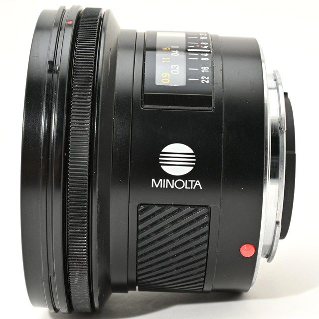 MINOLTA AF 20mm f/2.8 レンズ 良品＞ MINOLTA AF 20mm F2.8｜ミノルタ純正 広角単焦点レンズ｜明るい
