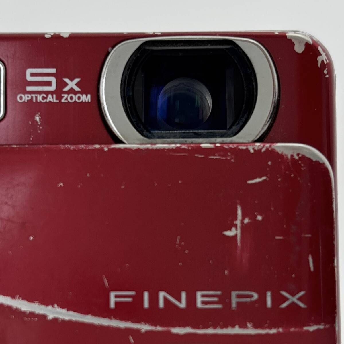フジフイルム】FUJIFILM FINEPIX Z700EXR レッド コンパクトデジタル