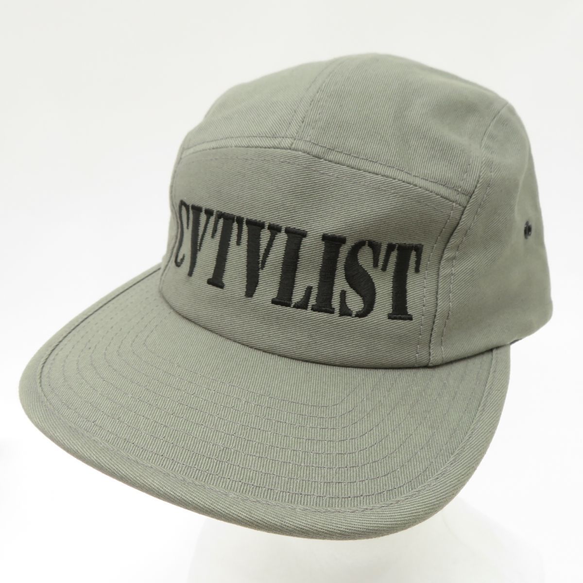 CVTVLIST カタリスト エンブロイダリー ロゴ 刺繍キャップ 帽子 