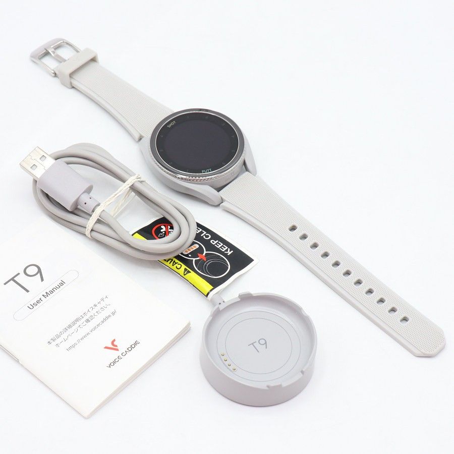 VOICE CADDIE T9 グレー 腕時計タイプ ゴルフ用距離計 ボイスキャディ