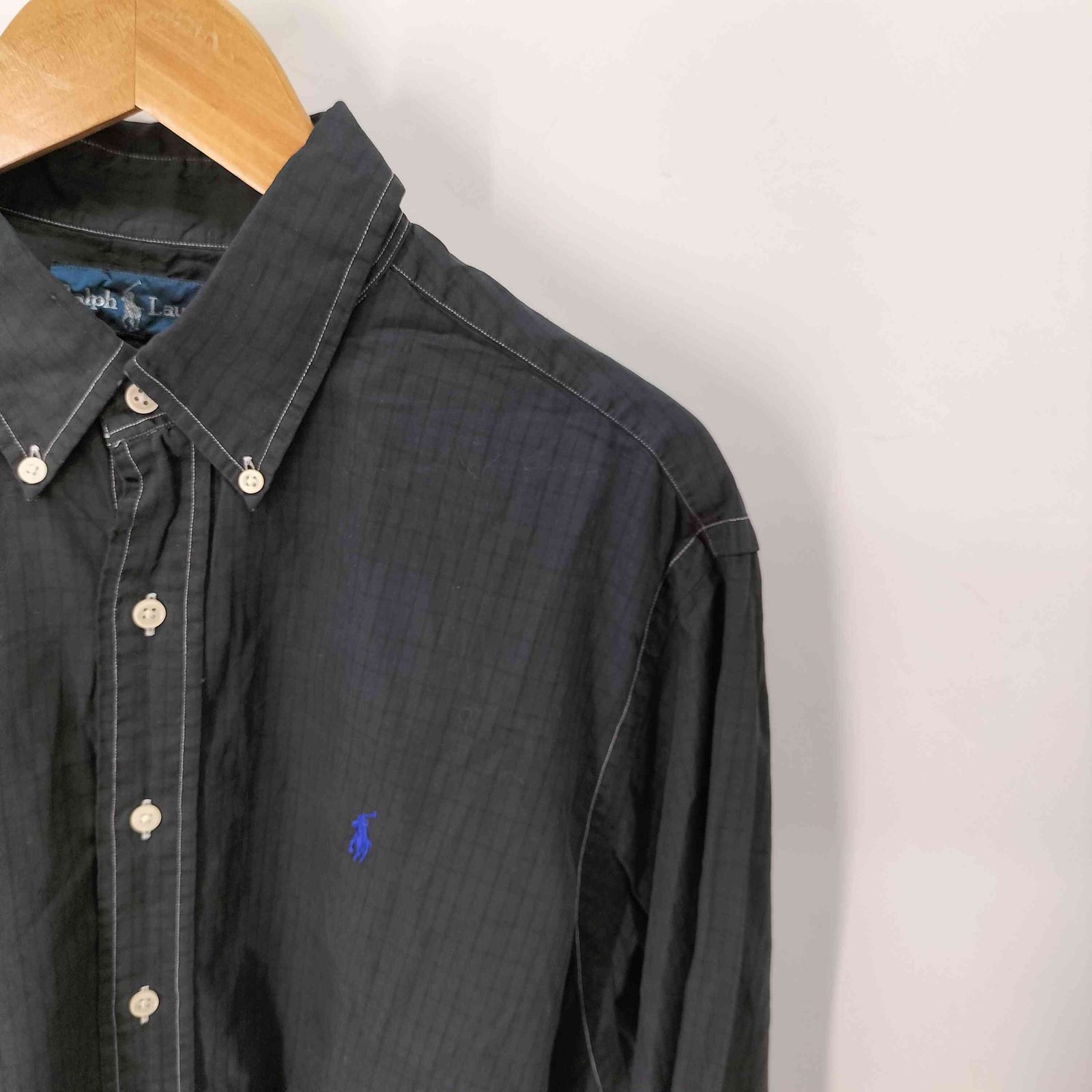 ラルフローレン RALPH LAUREN 90S 香港製 CLASSIC FIT ポニー刺繍 B.D