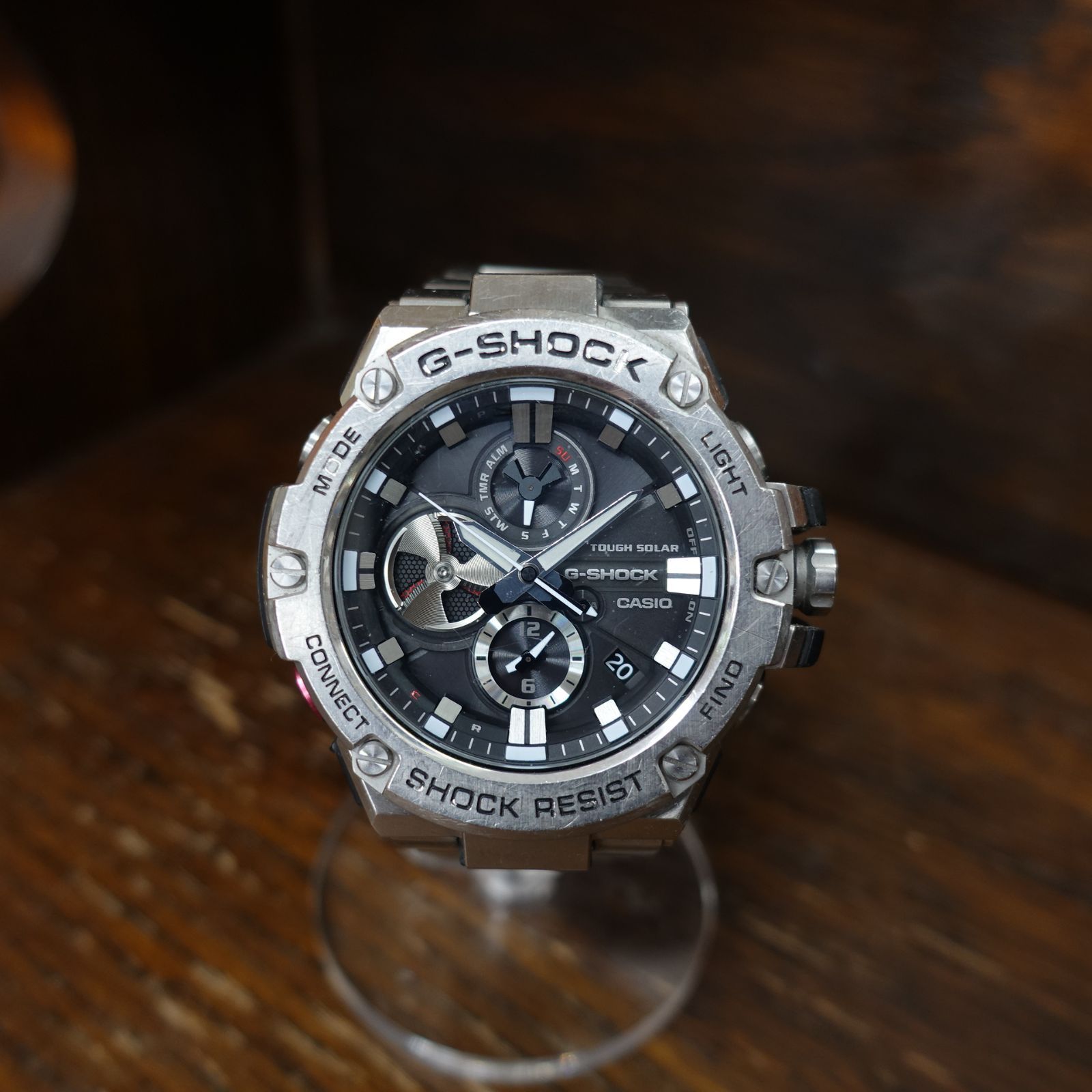G-STEEL G-SHOCK | 腕時計 CASIO - 電波ソーラー 製品情報 Watches Mid
