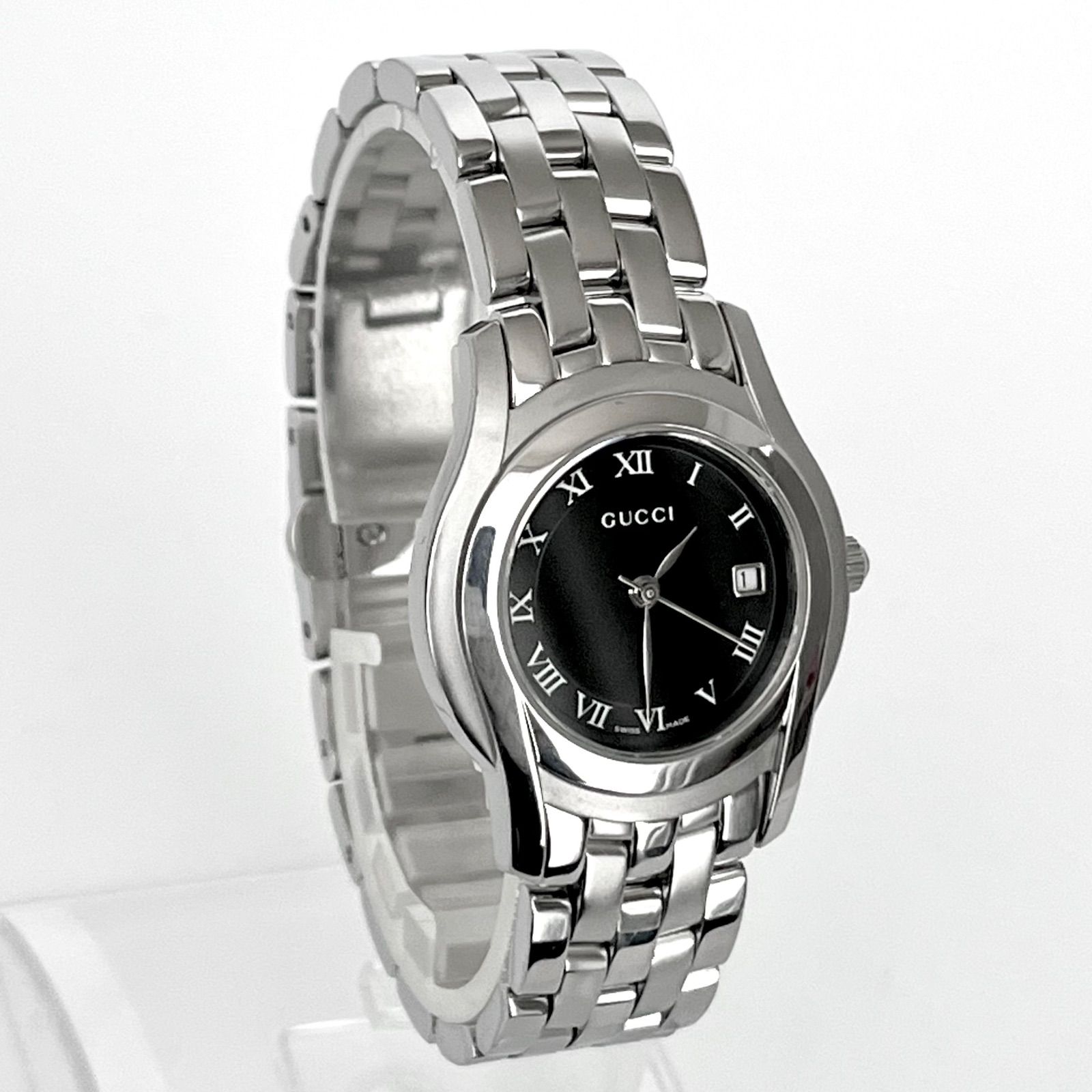 稼働　GUCCI 5500L レディース　外装超音波洗浄済　新品電池交換済 稼働品 GUCCI レディース腕時計 5500L 新品電池交換済｜Yahoo!フリマ