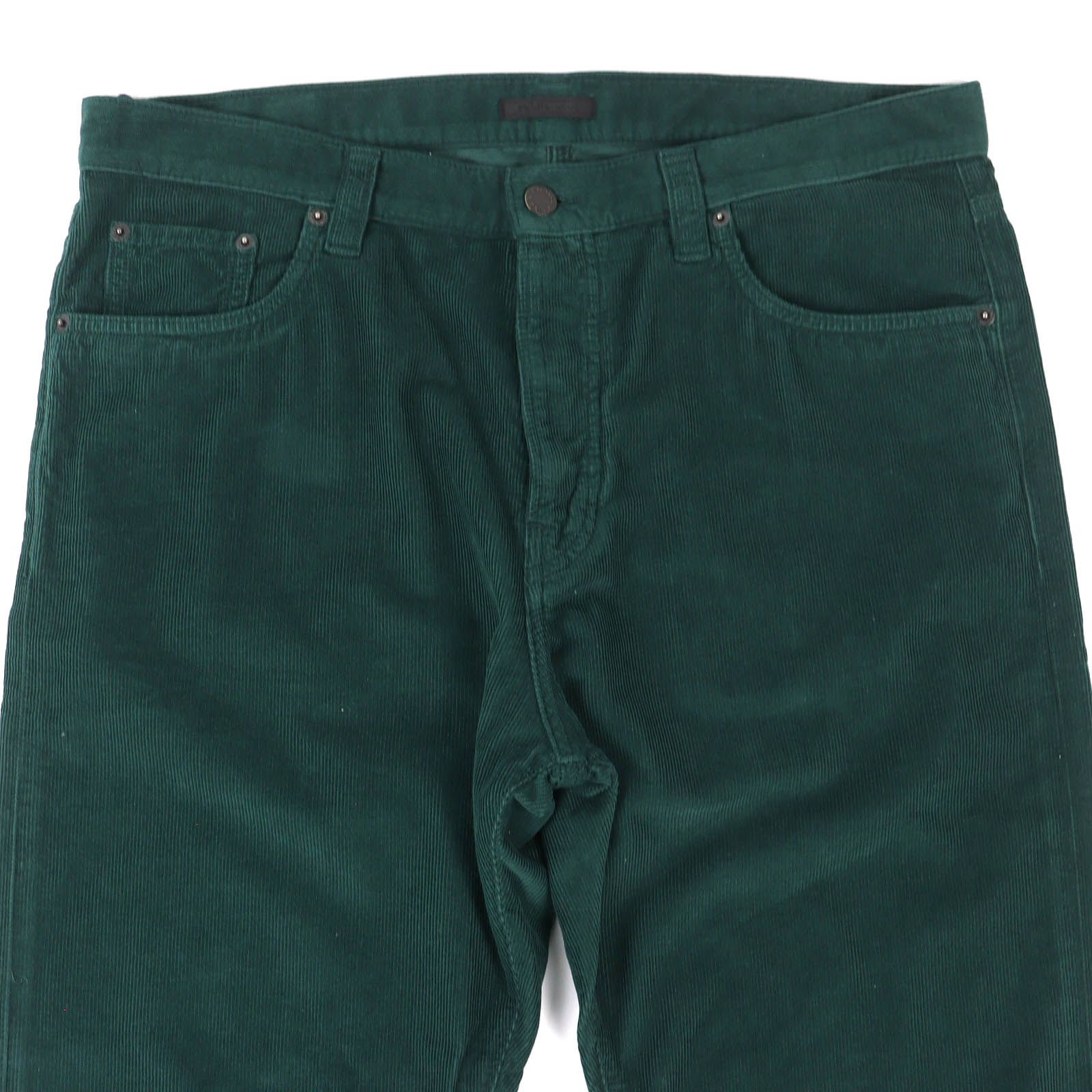 PRADA プラダ コーデュロイ ダークグリーン パンツ 35 PRADA プラダ コーデュロイ ダークグリーン パンツ 35